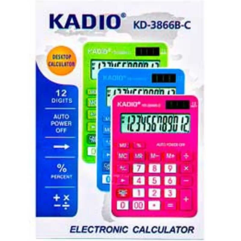 CALCULADORA KADIO 12 DIGITOS